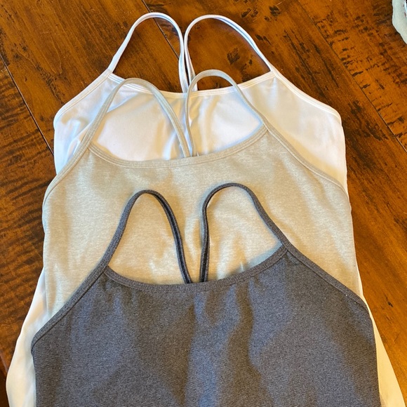 lululemon athletica Tops - 3 Lululemon Tanks sz 10 - like new!